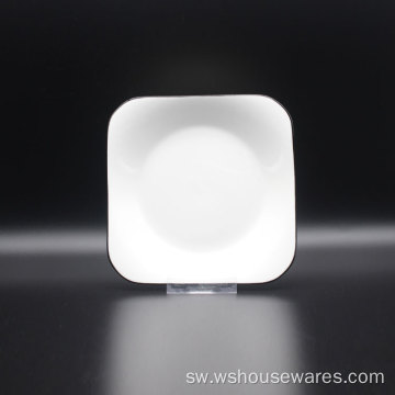 Wholesale 7/8/9/12 Inch Porcelain Square sahani